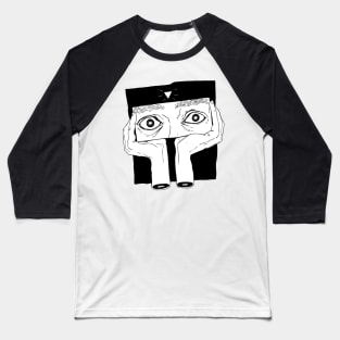 Hand Ilustration Arts Baseball T-Shirt